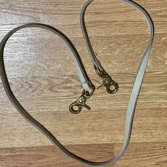 White/bone Vintage Coach convertible clutch shoulder bag - Picture 15 of 16